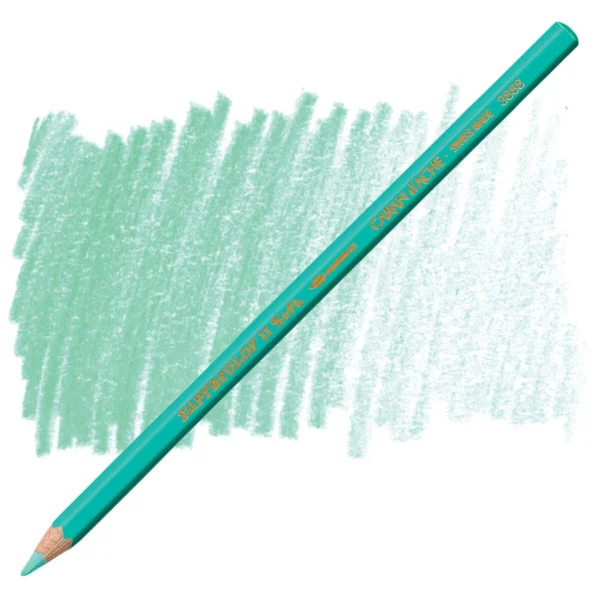 Caran d’Ache Supracolor Jade Green Watersoluble Artist Aquarelle Colour Pencil – Jade 211