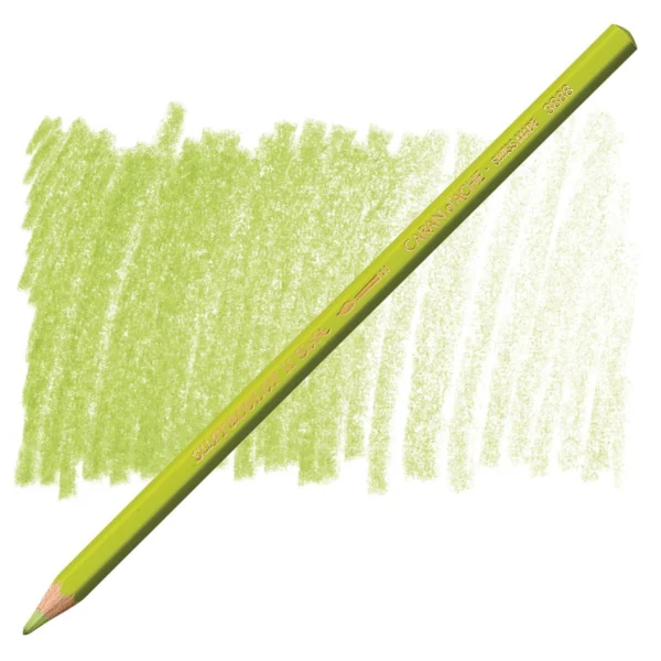 Caran d’Ache Supracolor Light Olive Watersoluble Artist Aquarelle Colour Pencil – Olive Clair 245