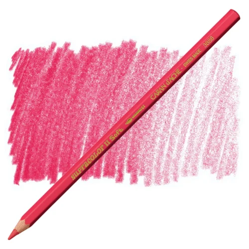 Caran d'Ache Supracolor Ruby Red Watersoluble Artist Aquarelle Colour Pencil – Rouge Rubis 280
