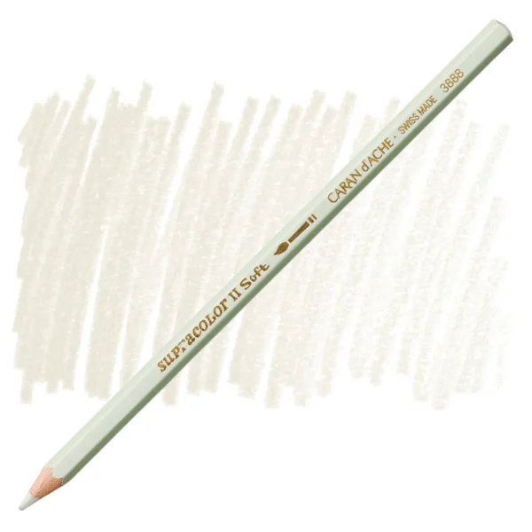 Caran d’Ache Supracolor Ash Grey Watersoluble Artist Aquarelle Colour Pencil – Gris Cendre 401