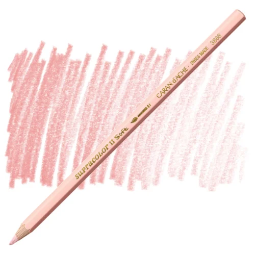 Caran d’Ache Supracolor Granite Rose Pink Watersoluble Artist Aquarelle Colour Pencil – Granite Rose 493