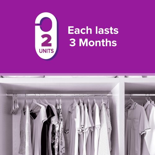 Acana Hanging Moth Killer 2 Pack – Fragrance Free Wardrobe Moth Killer, Kills Moths, Eggs & Larvae, Lasts Up to 3 Months - Image 5