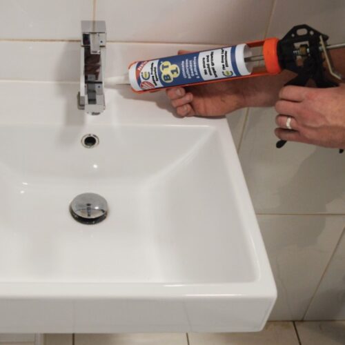 C-Tec BT1 Ultimate Bathroom Sealant & Adhesive 290ml (Transparent) – TRIBRID Anti-Mould Waterproof Sealant - Image 5
