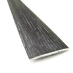 Anthracite Effect Self-Adhesive Aluminium Floor Threshold Strip 900mm – Flat Cover Trim 40x3mm for Laminate, Wood & Vinyl Floors