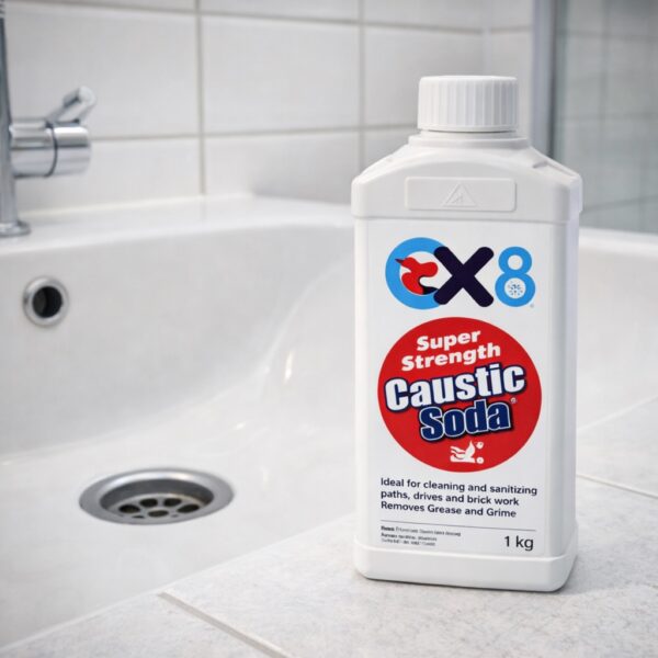 Caustic Soda 1kg – Heavy Duty Drain Cleaner & Degreaser for Grease, Brickwork, Paths & General Cleaning 5 Caustic Soda 1kg – Heavy Duty Drain Cleaner & Degreaser for Grease, Brickwork, Paths & General Cleaning