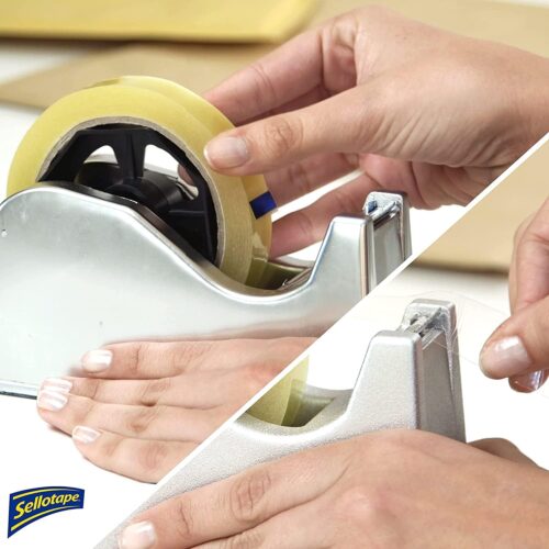 Sellotape Original Golden Sticky Tape (24mm x 50m) – Strong Clear Easy Tear Tape for Home, Office & Gift Wrapping - Image 8
