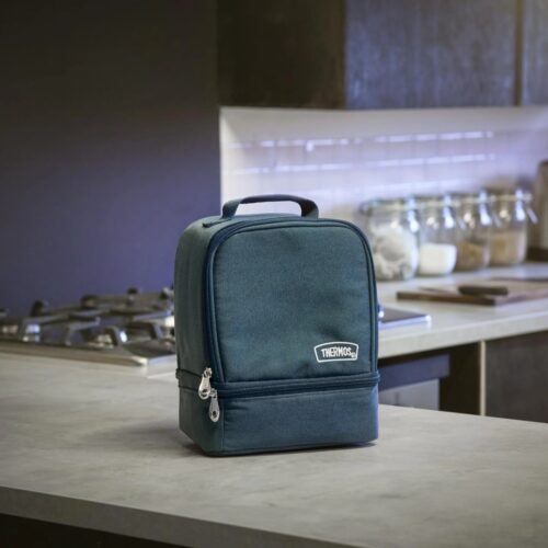 Thermos Eco Cool Dual Compartment Insulated Lunch Bag 3L – Compact Travel Lunch Cooler Keeps Food & Drinks Cool up to 4 Hours - Image 4