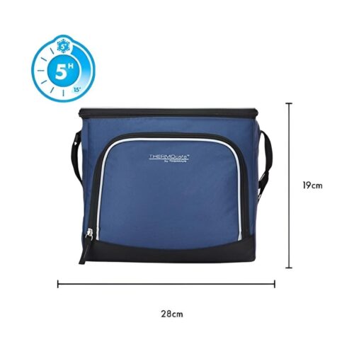 Thermos THERMOcafe Insulated Family Cooler Bag 6.5L – Medium Navy Blue Picnic & Lunch Cool Bag, Keeps Food Cold up to 5 Hours - Image 2