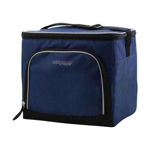 Thermos THERMOcafe Insulated Family Cooler Bag 13L – Large Navy Blue Picnic & Lunch Cool Bag, Keeps Food Cold up to 10 Hours
