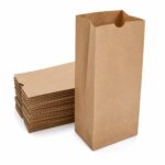 Brown Paper SOS Grab Bags – 7LB (175 x 120 x 345mm, 250 Pack) – Kraft Paper Bags for Retail, Food & Takeaway