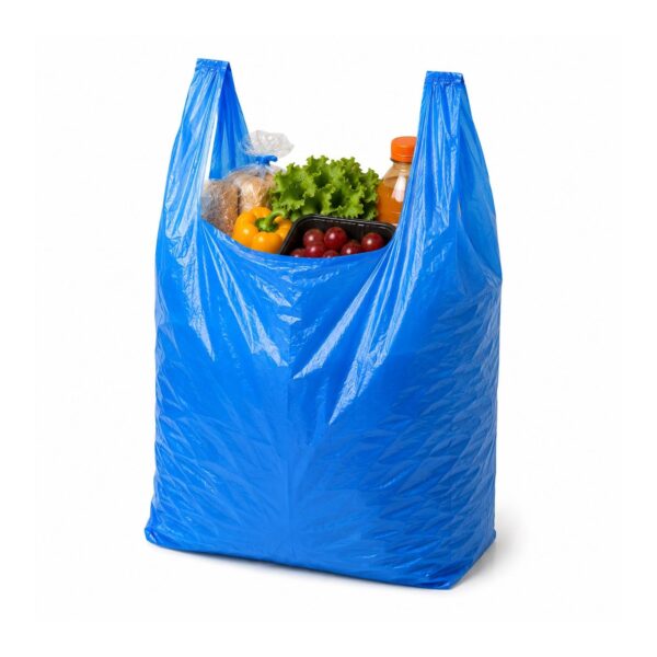 Blue Vest Carrier Bag Jumbo 12 x 18 x 24" – 1000 Bags (10 x 100 Bags), Strong Plastic Shopping Bags for Retail & Takeaway 1 Blue Vest Carrier Bag Jumbo 12 x 18 x 24″ – 1000 Bags (10 x 100 Bags), Strong Plastic Shopping Bags for Retail & Takeaway