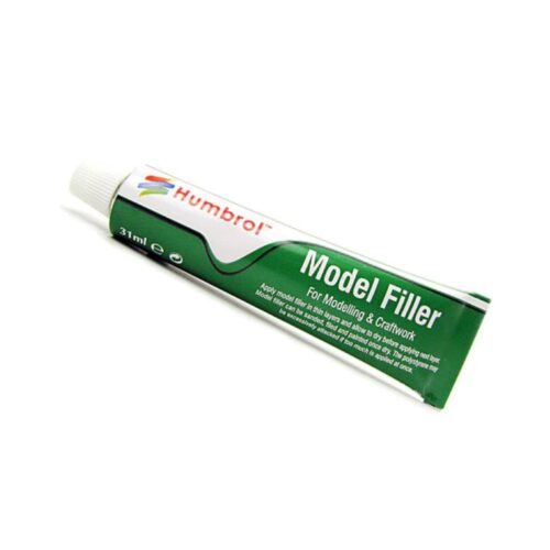 Humbrol Model Filler 31ml Tube – Fills Cracks & Gaps, Sandable & Paintable, For Plastic Models & Crafts
