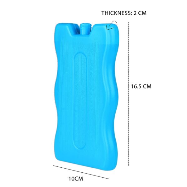 Knight Freezer Block – Blue (200g) – Reusable Ice Pack for Cool Bags, Lunch Boxes & Picnics, Keeps Food Cold Longer