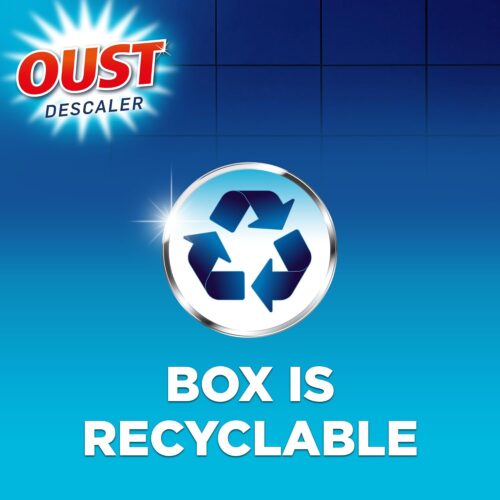 Oust Dishwasher & Washing Machine Descaler - 2 x 75g Sachets - Removes Limescale, Dirt & Odours, Deep Clean in 1 Cycle 13 Oust Dishwasher & Washing Machine Descaler – 2 x 75g Sachets – Removes Limescale, Dirt & Odours, Deep Clean in 1 Cycle