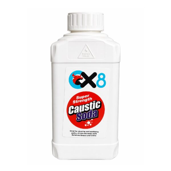 Caustic Soda 500g – Heavy Duty Drain Cleaner & Degreaser for Grease, Brickwork, Paths & General Cleaning