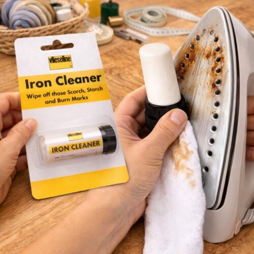Vlieseline Iron Cleaner Stick – Soleplate Cleaning Stick for Irons, Removes Burn Marks & Residue, Easy Clean - Image 6