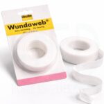 Vlieseline Wundaweb Iron On Hemming Tape 20m x 22mm – No Sew Fusible Web for Fabric, Curtains & Clothing Repairs