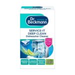 Dr. Beckmann Service‑It Deep Clean Dishwasher Cleaner 75g – Lime Fresh, Includes Door Seal Wipe, Single Treatment