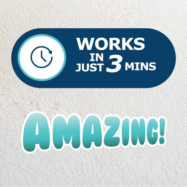 Dr. Beckmann Carpet Stain Remover 650ml – Integrated Brush, Powerful Spot Cleaner, Removes Stains & Odours in 3 Minutes