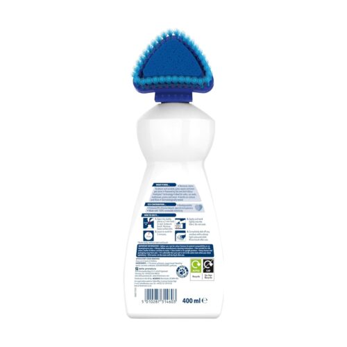 Dr. Beckmann Upholstery Stain Remover 400ml – Built-in Brush, Removes Stains & Odours, Works in 3 Minutes