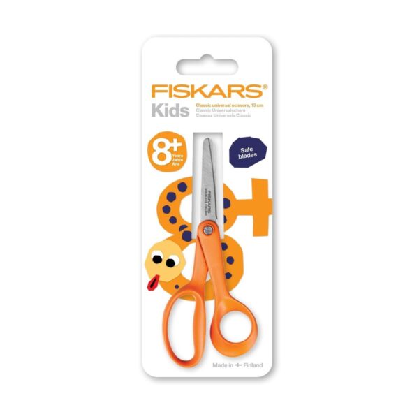 Fiskars Classic Children's Scissors 13cm – Right Handed Safety Blades, Ergonomic Handle, School & Craft Cutting 5 Fiskars Classic Children’s Scissors 13cm – Right Handed Safety Blades, Ergonomic Handle, School & Craft Cutting