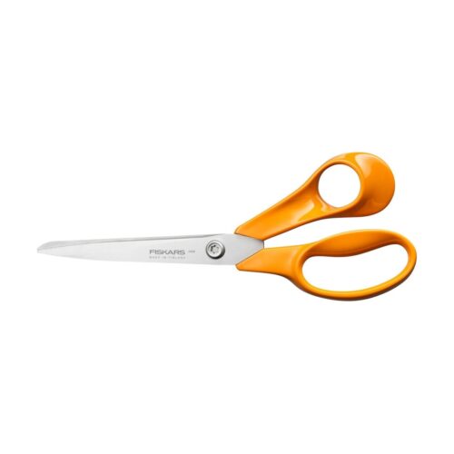 Fiskars Classic Universal Scissors 21cm – Precision Stainless Steel Blades, Ergonomic Handle, Craft & Fabric Cutting