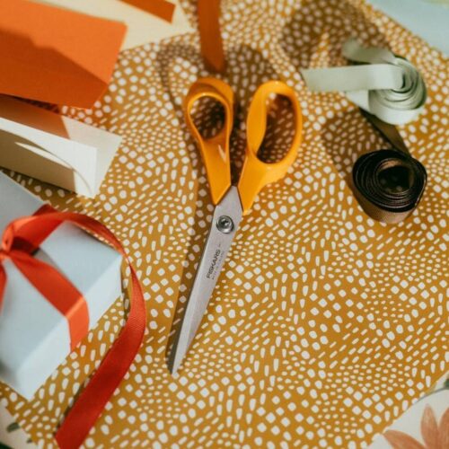 Fiskars Classic Universal Scissors 25cm – Stainless Steel Blades, Ergonomic Orange Handles, Right Handed Fabric & Paper Cutting 8 Fiskars Classic Universal Scissors 25cm – Stainless Steel Blades, Ergonomic Orange Handles, Right Handed Fabric & Paper Cutting