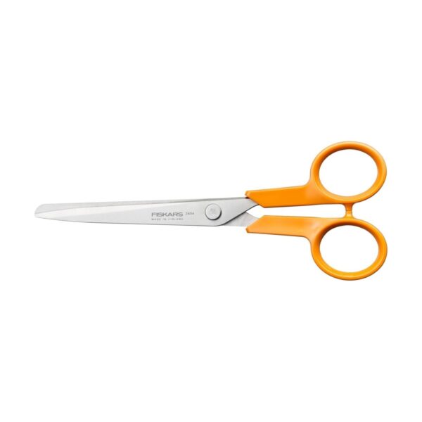 FSK-9602 Fiskars Classic Small Universal Scissors 16cm – Stainless Steel Precision Blades, Ergonomic Handle, Multi-Purpose DIY Use