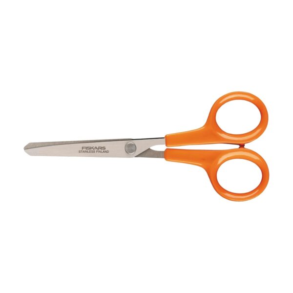 FSK-9695 Fiskars Classic Hobby Scissors 13cm – Blunt Tip Safety Design, Stainless Steel Blades, Right & Left Handed Use