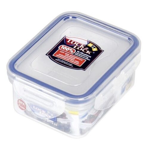 LocknLock Rectangular Classic Food Container 180ml (6oz) 110 x 90 x 48mm – Airtight & Leakproof BPA-Free Plastic Food Box 11 LocknLock Rectangular Classic Food Container 180ml (6oz) 110 x 90 x 48mm – Airtight & Leakproof BPA-Free Plastic Food Box