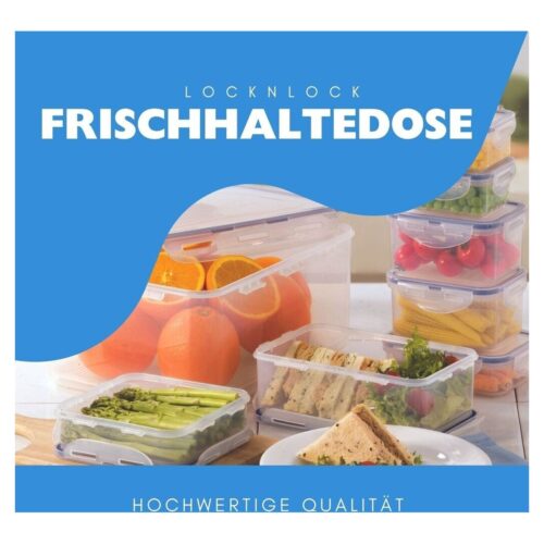 LocknLock Rectangular Classic Food Container 180ml (6oz) 110 x 90 x 48mm – Airtight & Leakproof BPA-Free Plastic Food Box 16 LocknLock Rectangular Classic Food Container 180ml (6oz) 110 x 90 x 48mm – Airtight & Leakproof BPA-Free Plastic Food Box