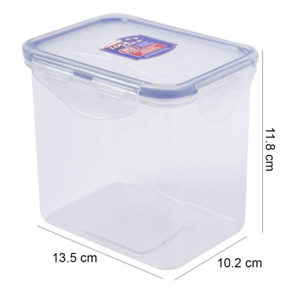 LocknLock Long Classic Food Container 850ml (29oz) 137 x 104 x 120mm – Airtight & Leakproof BPA-Free Plastic Food Box