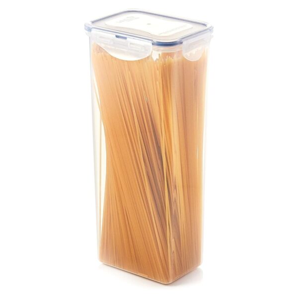 LocknLock Long Classic Food Container 2L (67oz) 137 x 104 x 284mm – Airtight & Leakproof BPA-Free Plastic Food Box
