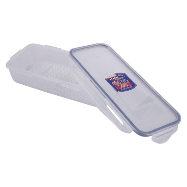 LocknLock Long Classic Food Container 1L (34oz) 279 x 116 x 60mm – Airtight & Leakproof BPA-Free Plastic Food Box