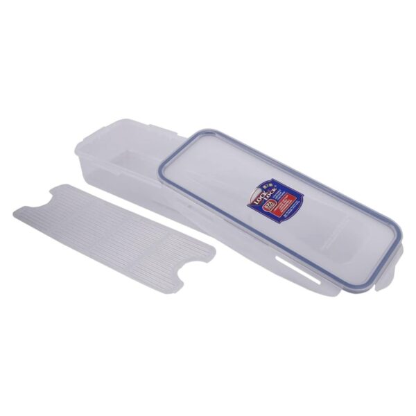 LocknLock Long Classic Food Container 1L (34oz) 279 x 116 x 60mm – Airtight & Leakproof BPA-Free Plastic Food Box