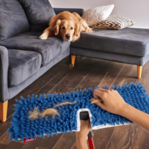 Vileda Pet Pro Flip Mop – 3x More Pet Hair Removal, Dual-Sided Microfibre Mop, Machine Washable Floor Cleaner - Image 6