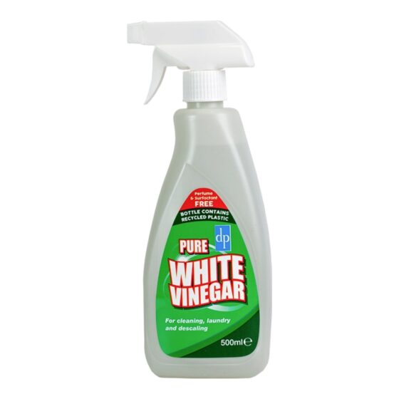Dri-Pak Pure White Vinegar 500ml – Natural Multi-Surface Cleaner, Powerful Descaler, Chemical-Free Cleaning Solution