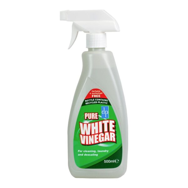 DPK-1607 Dri-Pak Pure White Vinegar 500ml – Natural Multi-Surface Cleaner, Powerful Descaler, Chemical-Free Cleaning Solution