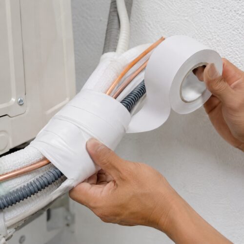 AC Insulation Tape 10M (White) – Waterproof Air Conditioner Pipe Wrapping Tape, Heat & Moisture Resistant Insulation 7 AC Insulation Tape 10M (White) – Waterproof Air Conditioner Pipe Wrapping Tape, Heat & Moisture Resistant Insulation - Image 3