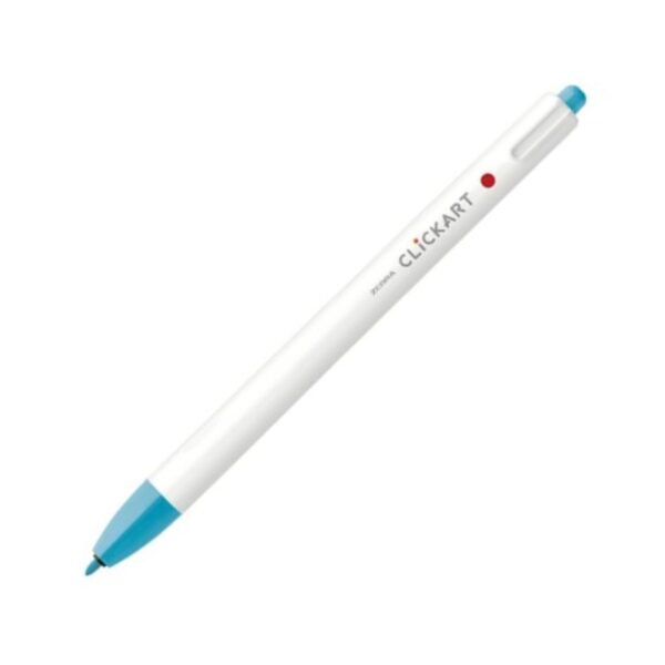 69220PROD-ClickArt-Retractable-Marker-Pen-0.6mm-Light-Blue_cca2bdec-9579-4800-bb4a-f0f2a3190c02_720x Zebra Clickart Retractable Felt Tip Pen 0.6mm (Light Blue) – Water-Based Dye Ink, Capless Design for Journaling & Art