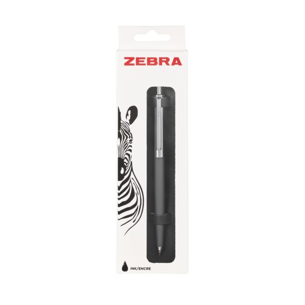 Zebra 901 Premium Ballpoint Pen 1.0mm (Black) – Grey Barrel, Smooth Ink, Retractable Design for Office & Professional Writing 2 Zebra 901 Premium Ballpoint Pen 1.0mm (Black) – Grey Barrel, Smooth Ink, Retractable Design for Office & Professional Writing