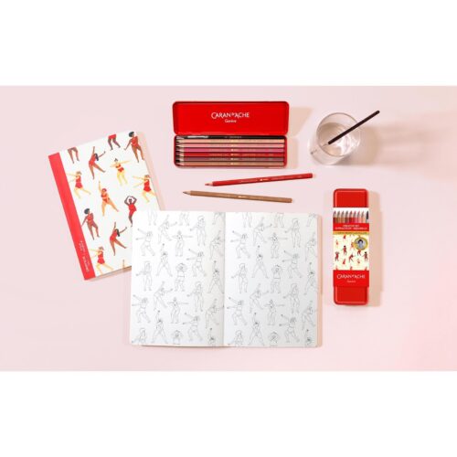 Caran d'Ache Nina Cosford A5 Drawing Book – 64 Plain Ivory Pages, 200gsm Acid-Free Paper, Lay-Flat Sketchbook 14 Caran d'Ache Nina Cosford A5 Drawing Book – 64 Plain Ivory Pages, 200gsm Acid-Free Paper, Lay-Flat Sketchbook - Image 7