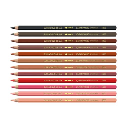 Caran d'Ache Nina Cosford Creative Tin Set 13 Piece – 12 Supracolor Aquarelle Pencils, Brush & Online Creative Class 9 Caran d'Ache Nina Cosford Creative Tin Set 13 Piece – 12 Supracolor Aquarelle Pencils, Brush & Online Creative Class - Image 3