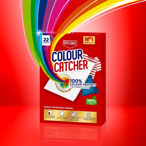 Dylon Colour Catcher Laundry Sheets (22 Sheets) – 100% Colour Protect Technology, Naturally Derived Fibres, Mixed Wash Protection 8 Dylon Colour Catcher Laundry Sheets (22 Sheets) – 100% Colour Protect Technology, Naturally Derived Fibres, Mixed Wash Protection