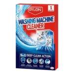 Dylon Washing Machine Cleaner 75g – 5 in 1 Deep Clean Action, Removes Limescale, Dirt & Odours, 1 Treatment