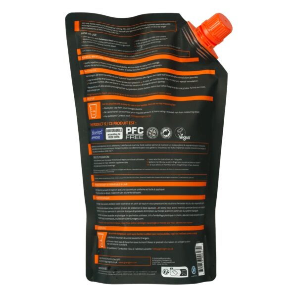 Grangers Clothing Repel 1000ml – PFC-Free Wash-In Proofer for Waterproof Clothing, Durable Water Repellency, Recyclable Pouch 5 Grangers Clothing Repel 1000ml – PFC-Free Wash-In Proofer for Waterproof Clothing, Durable Water Repellency, Recyclable Pouch