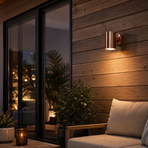 LUTEC Architectural Copper LED Outdoor Wall Light 5.5W – 380 Lumens, 3000K Warm White, IP44 Weather Resistant 16 LUTEC Architectural Copper LED Outdoor Wall Light 5.5W – 380 Lumens, 3000K Warm White, IP44 Weather Resistant