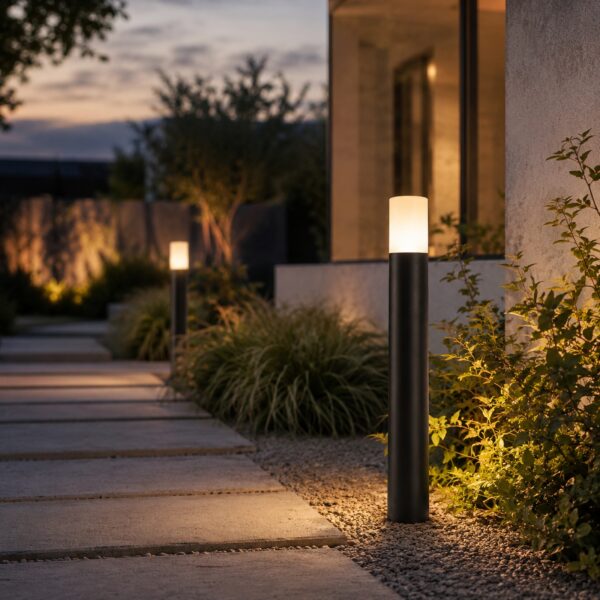 LUTEC Cyra LED Outdoor Bollard Light 65cm Black – 8W 500 Lumens, 3000K Warm White, IP54 Adjustable Garden Light 5 LUTEC Cyra LED Outdoor Bollard Light 65cm Black – 8W 500 Lumens, 3000K Warm White, IP54 Adjustable Garden Light