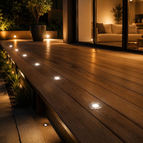 LUTEC TwiLight LED Deck Lights (10 Pack) – 1W 4000K Bright White, IP67 Waterproof Recessed Outdoor Deck & Floor Lights 3 LUTEC TwiLight LED Deck Lights (10 Pack) – 1W 4000K Bright White, IP67 Waterproof Recessed Outdoor Deck & Floor Lights