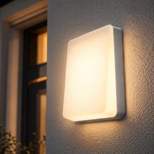 LUTEC Even LED Outdoor Wall Light 15W Silver – 650 Lumens, 3000K Warm White, IP54 Weatherproof Exterior Light 11 LUTEC Even LED Outdoor Wall Light 15W Silver – 650 Lumens, 3000K Warm White, IP54 Weatherproof Exterior Light